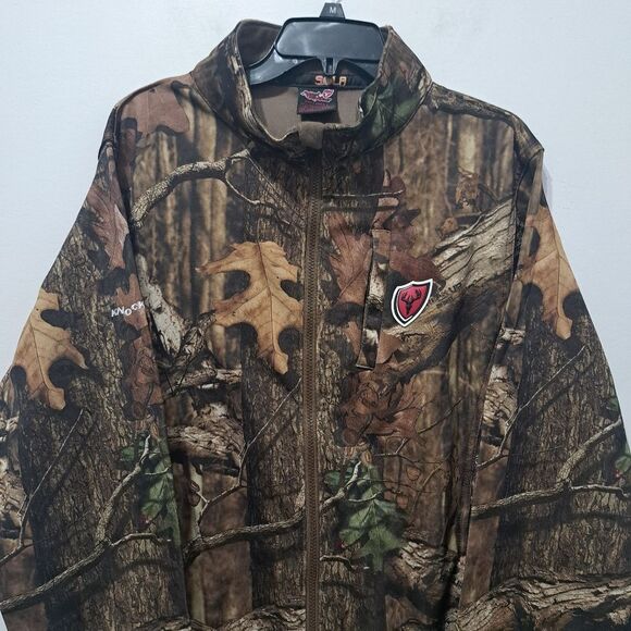 Scent Blocker Womens Knock Out Camo Hunting Zip-Up Real Tree Jacket Large Multi - Picture 17 of 17